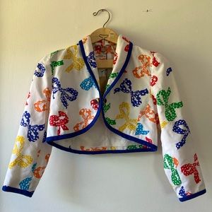 Vintage Bow Blazer
